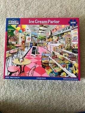 White Mountain Ice Cream Parlor Puzzle